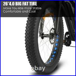 EBike 48V/26INCH 500W-Electric Bike Fat Tire Mountain Bicycle+Riser Bar? -2022/A