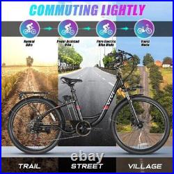 EBike 500W 48V Electric Cruiser Bike 26Adults City Commuting Bicycle 22mph VIVI