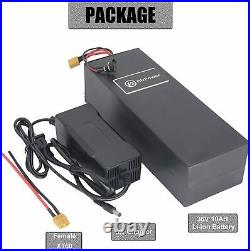 EBike Lithium Li-ion Battery 36V 10AH For 500W Motor Scooter Electric Bicycle