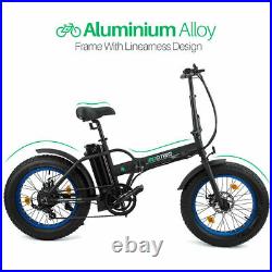 ECOTRIC 20 500W 12Ah Folding Electric Bicycle e-Bike Fat tire Pedal Assist New