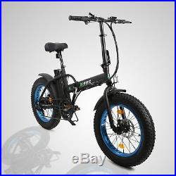 ECOTRIC 20 500W 12Ah Folding Electric Bicycle e-Bike Fat tire Pedal Assist New
