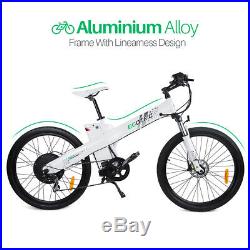 ECOTRIC 261000W 48V Mountain City Electric Bicycle e-Bike Hydraulic Brake Moped