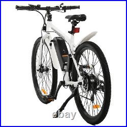 ECOTRIC 26in Electric Bicycle eBike Shimano 7 speed Pedal Assist Bike 36V 350W