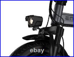 ENGWE 350W Folding Electric Bike Beach Mountain MiNi Ebike, UL 2849 Certified