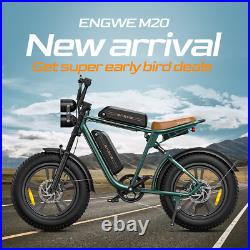 ENGWE M20 Ebikes for Adults E Motorcycle 28MPH 94Miles Long Rang, UL2849Certified
