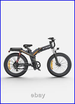 ENGWE X24 Folding Electric Bike with Dual Removable Battery 48V29.2AH/19AH NEW