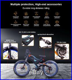 EZ Electric Mountain Bicycle Battery Powered E-Bike 48 v 750 w 26 in brand new