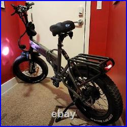 Eahora X7 ebike (750w, 48v, 12ah, 20inch fat tires, foldable electric bike)