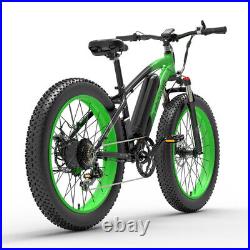 Ebike 1000W 48V Fat Tire Electric Bike Mountain Bicycle Beach City HZ