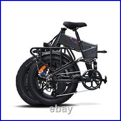 Ebike 20 1000W Electric Bike Mountain Bicycle 48V/16Ah Battery Fat Tire E-bike