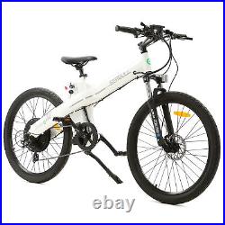 Ebike 26 1000W 48V Electric Bike Mountain E-bike 7 Speed Front Suspension fork