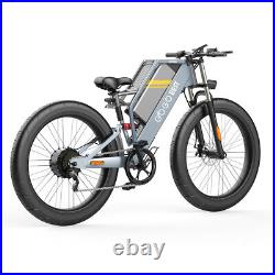 Ebike 26 1000W Electric Bike Mountain Bicycle 48V/20Ah Battery Fat Tire E-bike