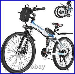 Ebike 26 500W 48V13A Electric Folding Bike Bicycle Moutain City E-Foldable Bike