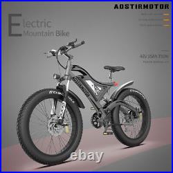 Ebike 26 750W 48V15A Electric Bike Mountain Bicycle Fat Tire All Terrain E-bike