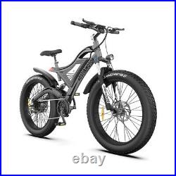 Ebike 26 750W Electric Bike Mountain Bicycle 48V/15Ah Off-Road Fat Tire E-bike
