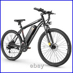 Ebike 27.5 500W Electric Bike Mountain Bicycle 48V/10Ah Battery 21Speed E-bike#