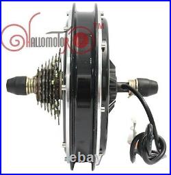 Ebike 48V 1500W Threaded Brushless Gearless Rear Hub Motor for Electric Bicycle