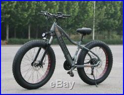 Ebike Electric Mountain Bike 26 FAT TIRE 4.0 Tire 48v 350w electric bike SALE