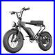 Ebike Electric Mountain Bike Fat Tire Bicycle 34MPH/40 Mile Range 48V/20Ah 1200W
