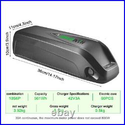 Ebike Hailong Lithium Battery 48V 13AH Electric Bicycle Battery with Fast Charger