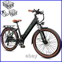 Ebike STARRUN 26 750W 48V Electric Bike Mountain Bicycle 25mph Ebike 7 Speed
