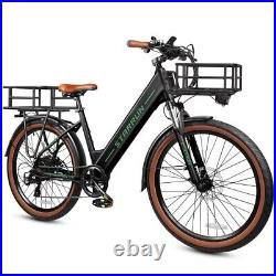 Ebike STARRUN 26 750W 48V Electric Bike Mountain Bicycle 25mph Ebike 7 Speed