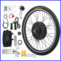 Electric Bicycle 26 Rear Wheel Conversion Kit 48V 1000W Ebike Hub Motor