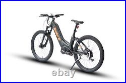 Electric Bicycle 48V 1000W Step-Through E-Bike Bafang Mid-Motor Ebike 27.5 Tire