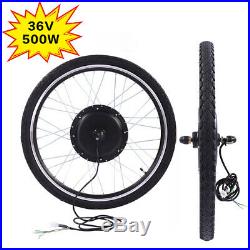 Electric Bicycle E-Bike 26 36V 500W Front Wheel Motor Conversion Kit