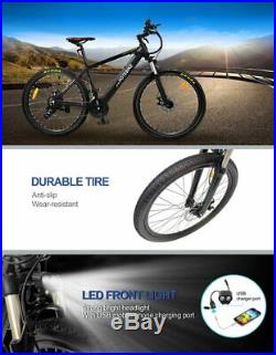 Electric Bicycle HOTEBIKE Mountain Bike 36V 350W 27.5inch eBike Lithium Battery