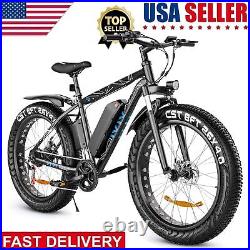 Electric Bike 1000W 26 and 20 Fat Tire Electric Bikes 6-Speed 48V10AH Battery