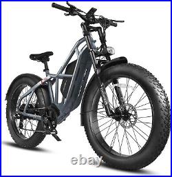 Electric Bike 1200W48V/25Ah Electric Bike Mountain 4.0Fat Tire 32MPH Adult Ebike
