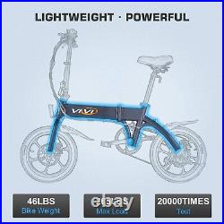 Electric Bike, 16'' Ebike Folding 350W City Commuter Bicycle 36V 10.4Ah Battery