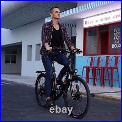 Electric Bike 20 26 Electric Cruiser Bike 500W Ebike 20MPH Electric Bicycle#US
