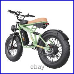 Electric Bike 20 Fat Tire Ebike Bicycle 1400W 48V 22.5Ah 34mph Freegoev F1 Pro