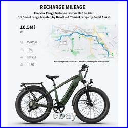 Electric Bike 26 1000W 52V15A SAMSUNG Battery Mountain Bicycle Ebike for Adults