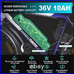 Electric Bike 26 250W EBike Adults Electric Bicycle 6-Speed Built-In 36VBattery