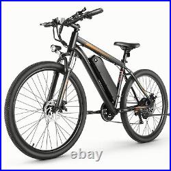 Electric Bike 26'' 350W Mountain Bicycle for Adult City Ebike 36V/10.4Ah Battery