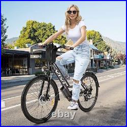 Electric Bike 26'' City Beach Commuter Bicycle 500With350W Cruiser Ebike Unisex