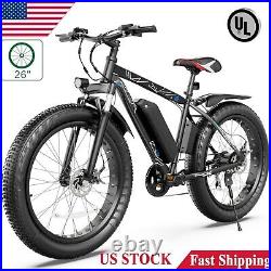 Electric Bike 26 x 4.0' 48V 500W Fat Tire Moutain Bicycle Snow eBike 22MPH NEW#