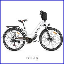 Electric Bike 26in City Commuters Bicycle 350W Cruiser Ebike 7Speed 50 Miles USA