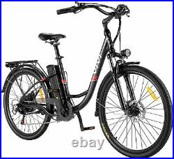 Electric Bike 26in Cruiser Bike 350W Ebike 20MPH City Commuter Bicycle 36V^Cool