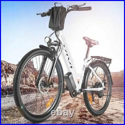 Electric Bike 26inch City Commuter Bicycle Low-Step Thru e bike Shimano 7 Speed