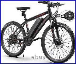 Electric Bike 27.5Inch Ebike 500W Mountain Bicycle 48V 10Ah Removabl Battery US