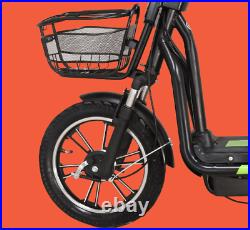 Electric Bike 48V Battery Capacity 220W Motor Power Twist Throttle E-Bike 25km/h