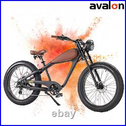 Electric Bike Fat Tire eBike 750W 52V 17.5Ah Revi Cheetah Electric Bicycle