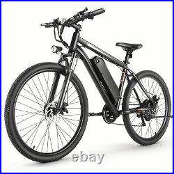 Electric Bike for Adults 26Inch City Commuting E-Bike Electric Mountain Bicycle