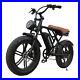 Electric Bike for Adults, 750W Electric Bicycle, 20×4 Fat Tire Mountain Ebike