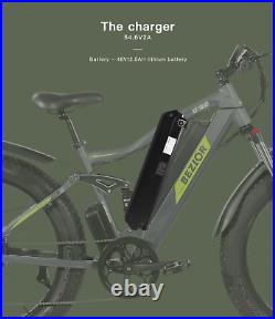 Electric Bike for Adults Fat Tire Bicycle Mountain 7-Speed Gear Ebike 750W XF900