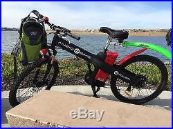 Electric Bike, mountain Ebike, City Electric Bike, lithium Battery, 26 Red Ebike